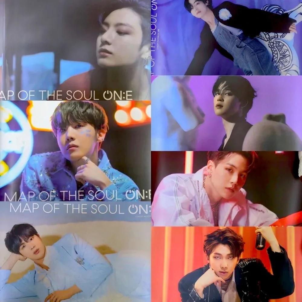 Bts | Art | Bts Map Of The Soul One Concept Photobook Special Set